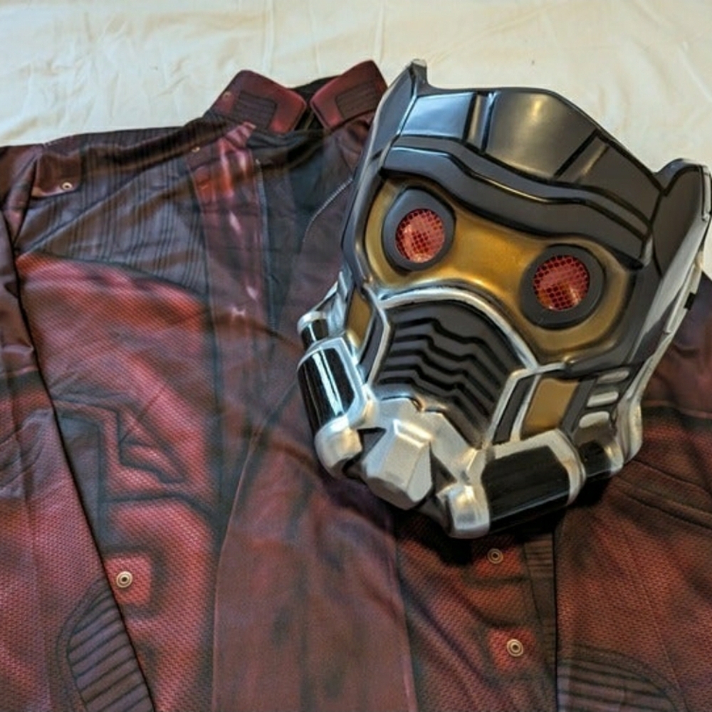 Star-Lord Costume. Guardians of the Galaxy mens costume. Chris Pratt